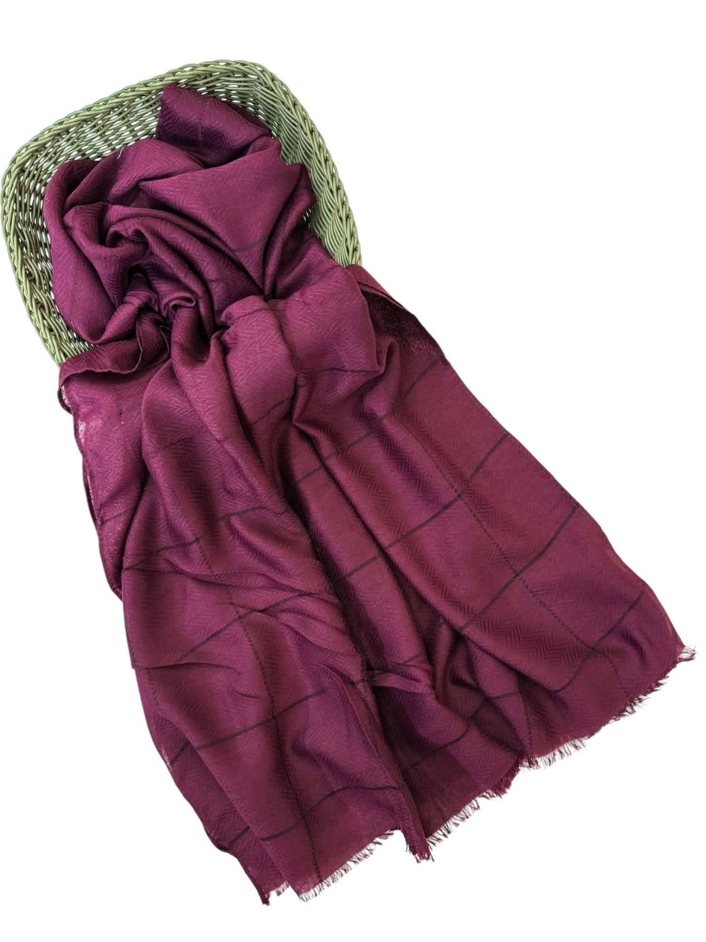 Checks - Plum
