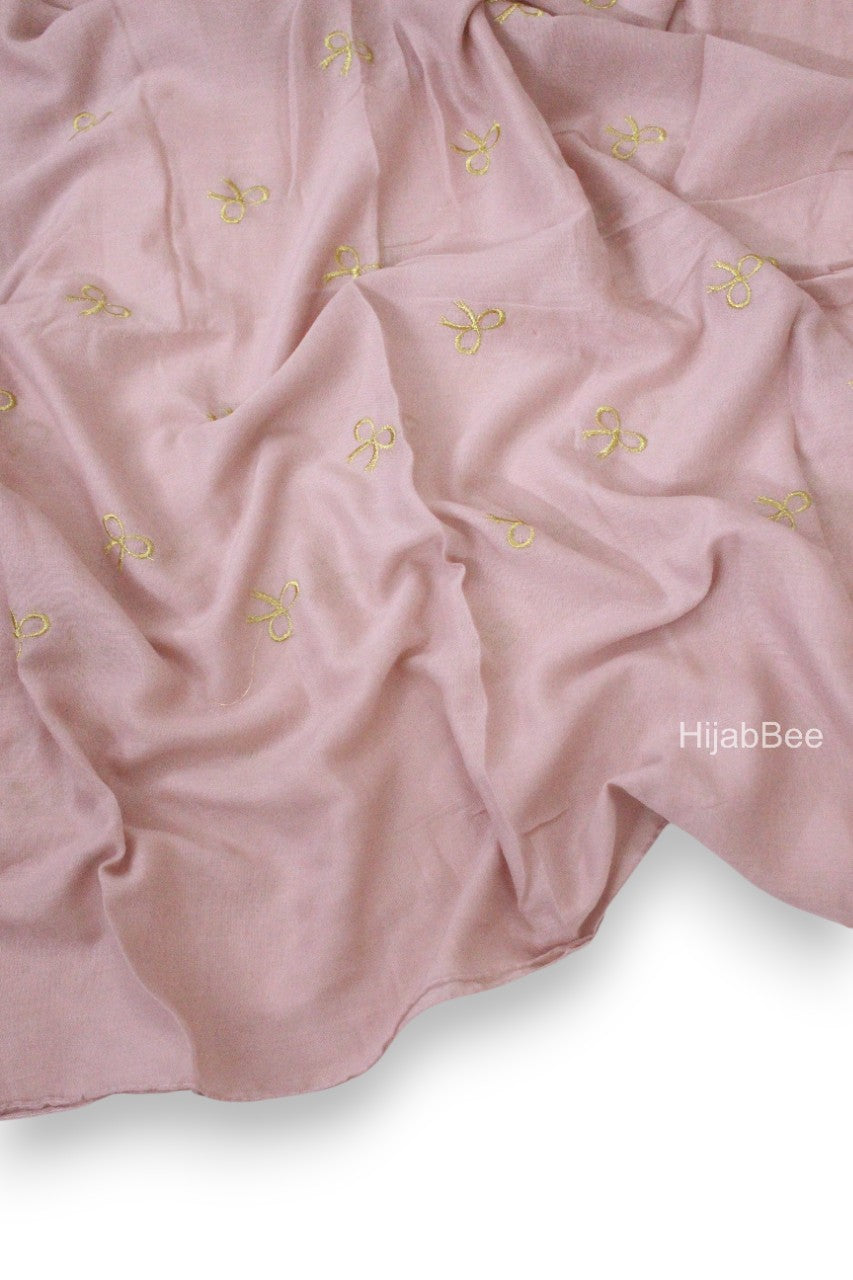 Little bows - Nude pink