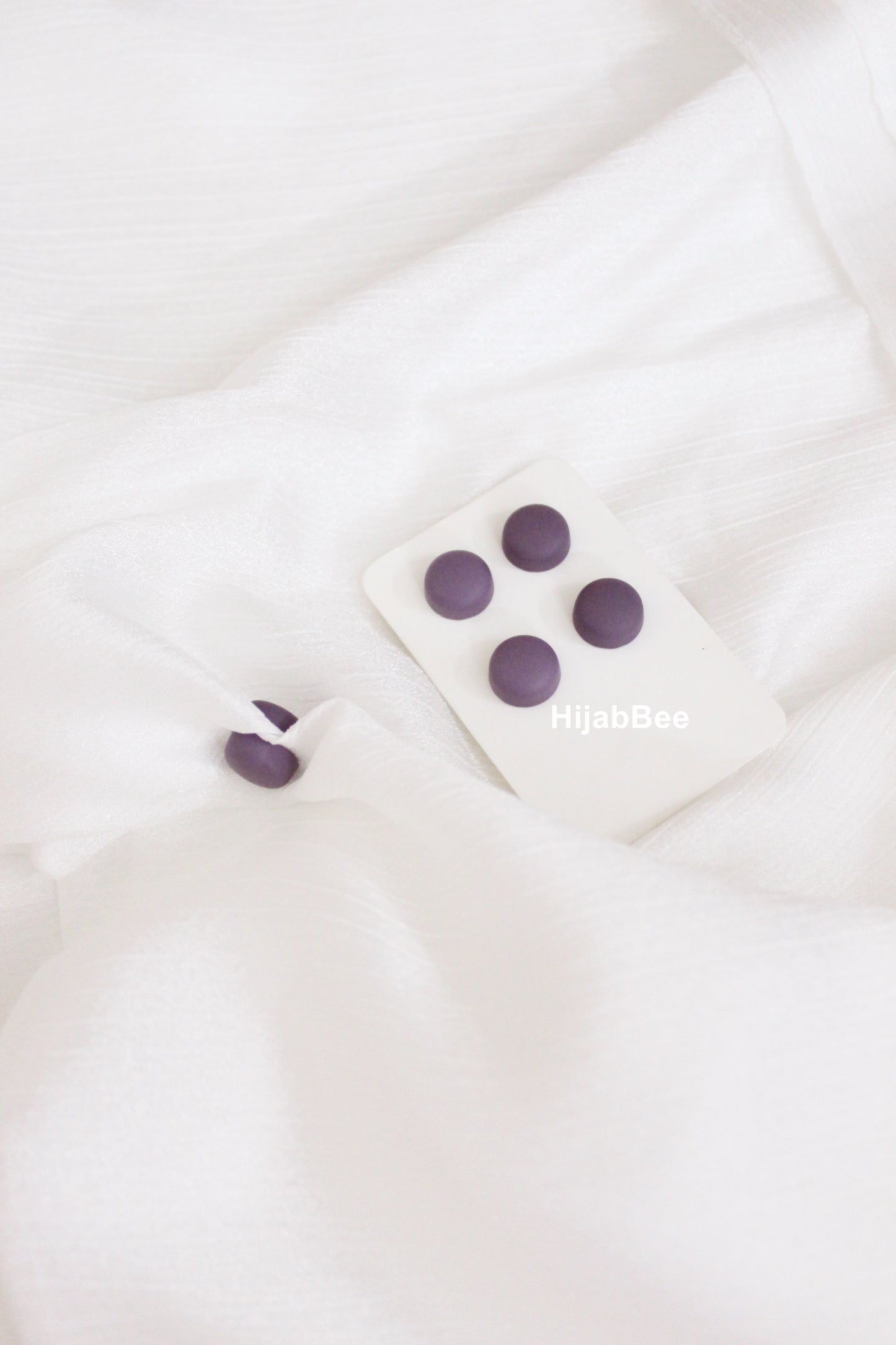 MATTE MAGNET PIN - PURPLE