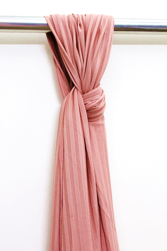 RIBBED JERSEY - ROSY PINK
