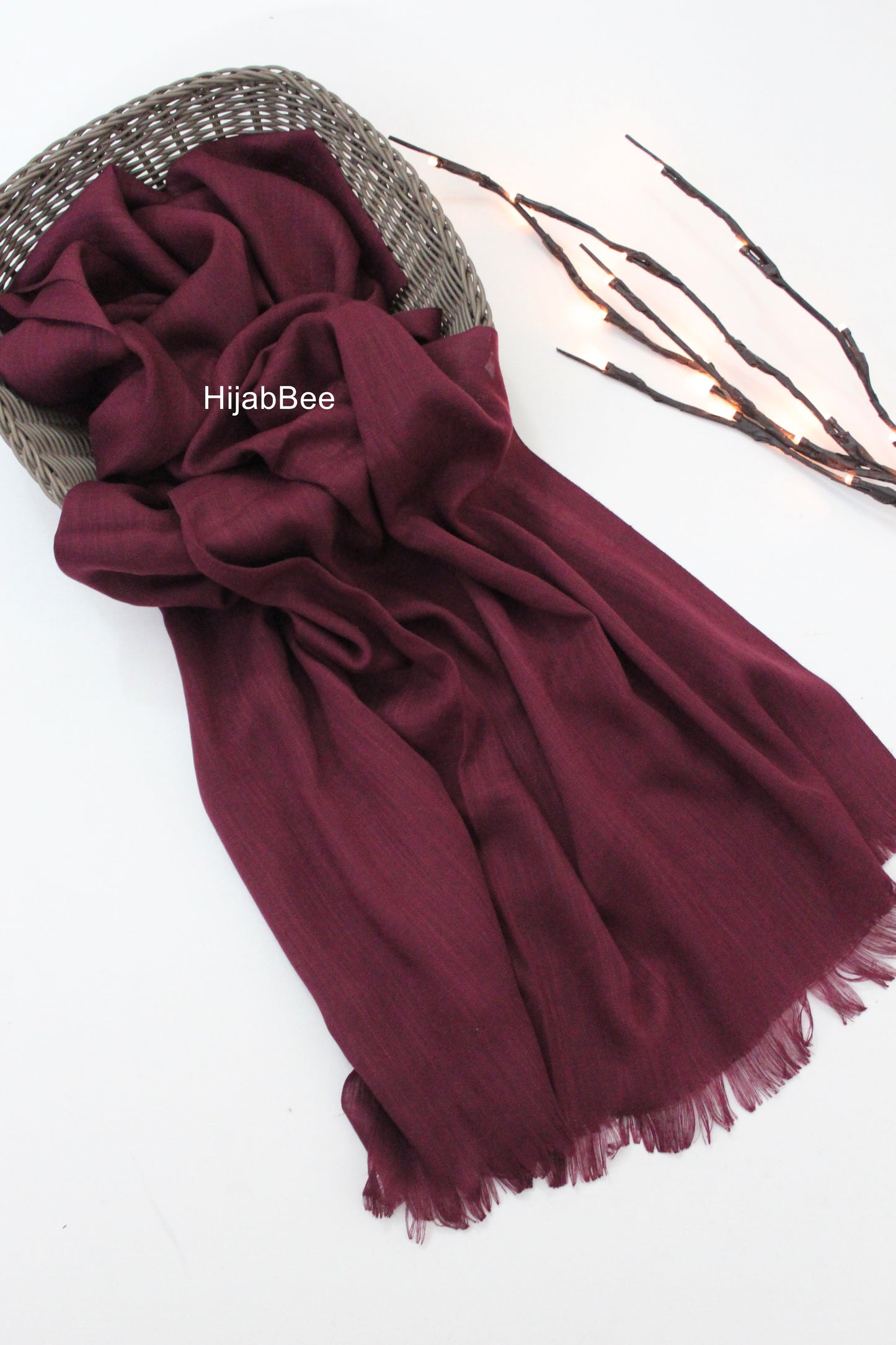 TURKISH LAWN (MEDIUM) - BURGUNDY