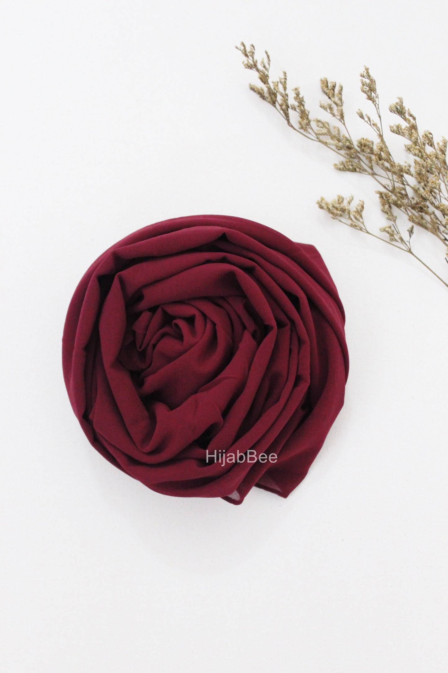 GEORGETTE - DARK MAROON