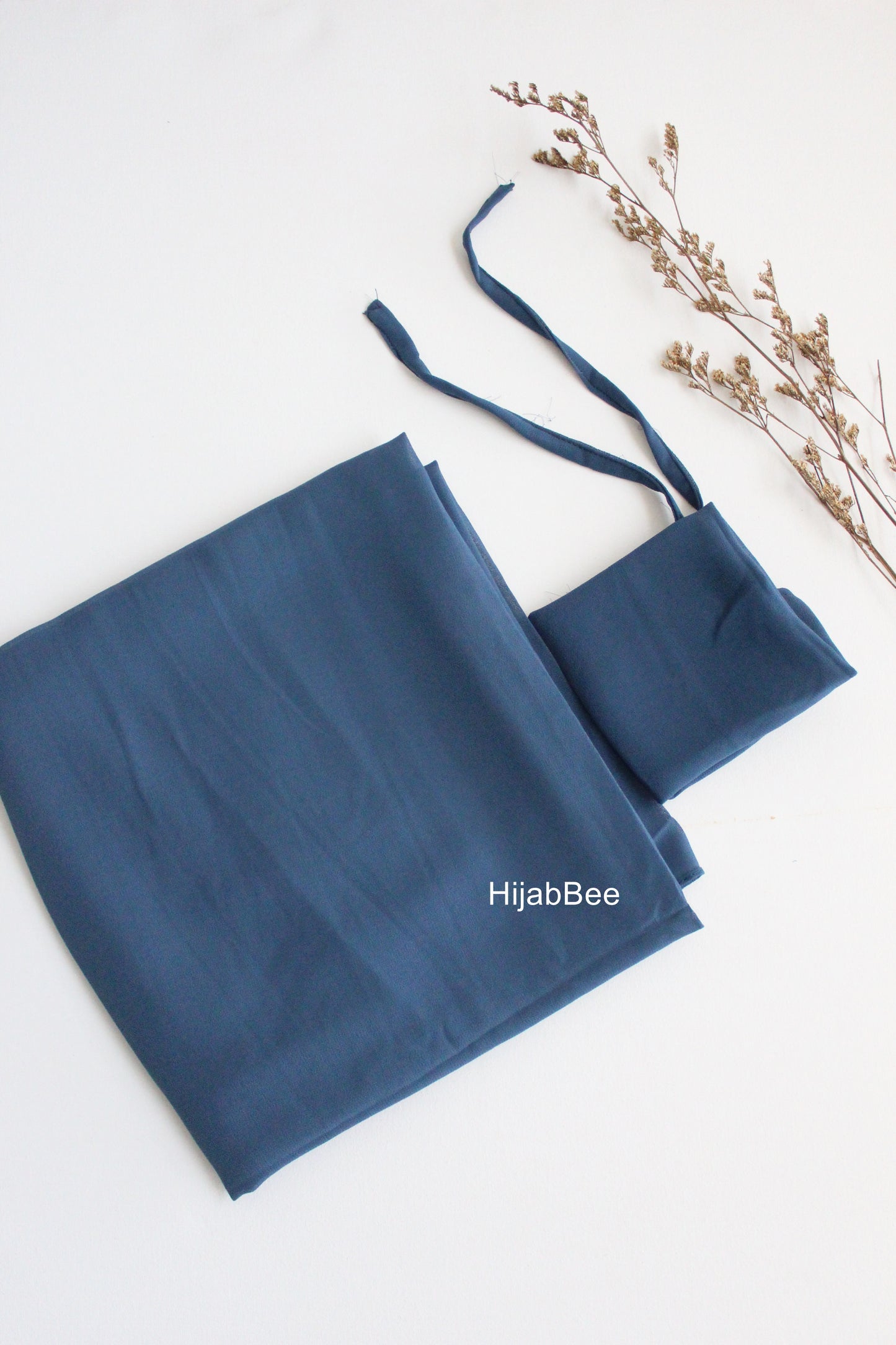Hijab + Niqab set - Cobalt blue