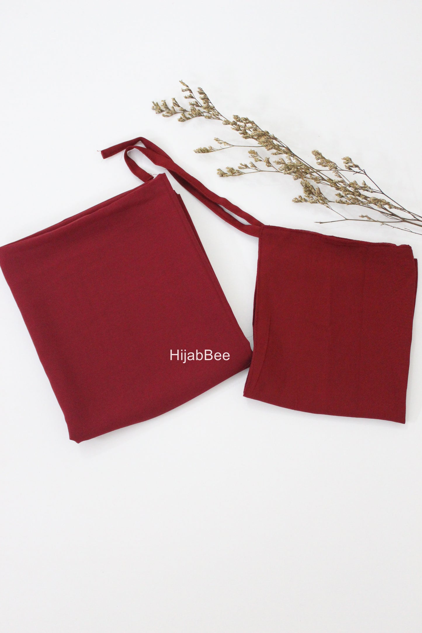 Hijab + Niqab set - Maroon