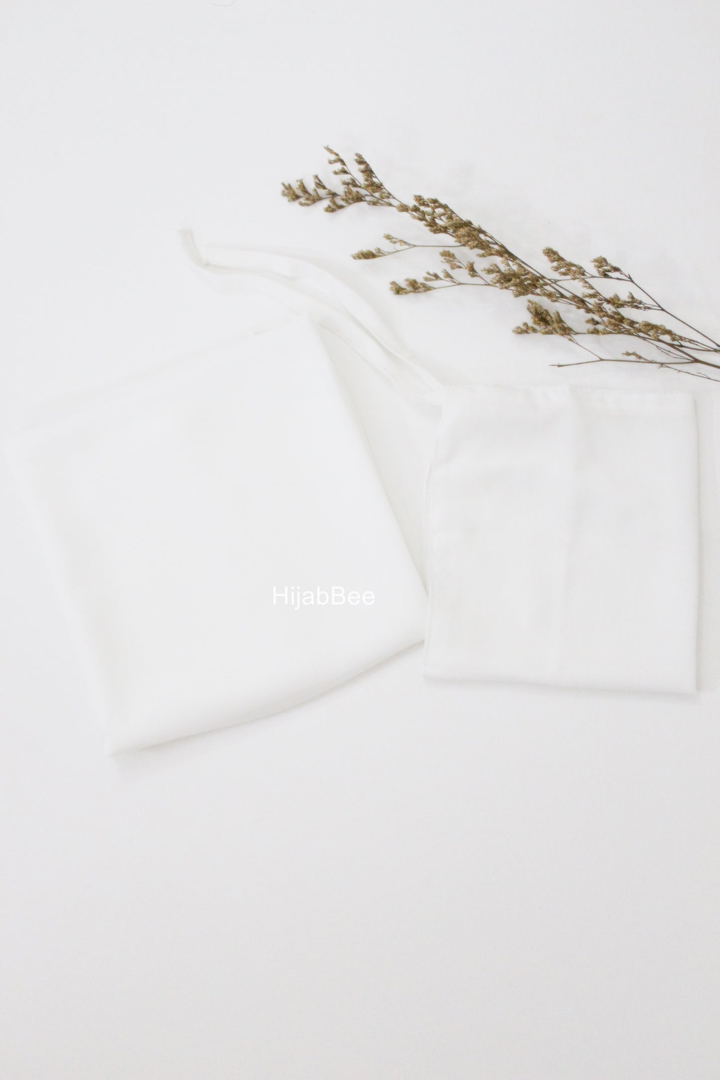 Hijab + Niqab set - Pearl white