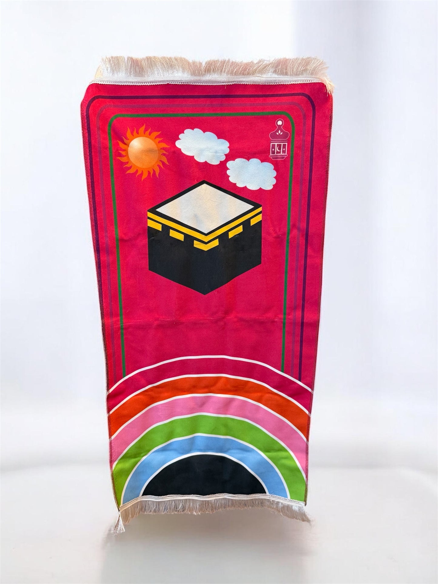 Children prayer mat with customized bookmark