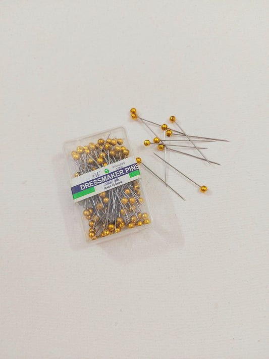 Simple pins box (golden)