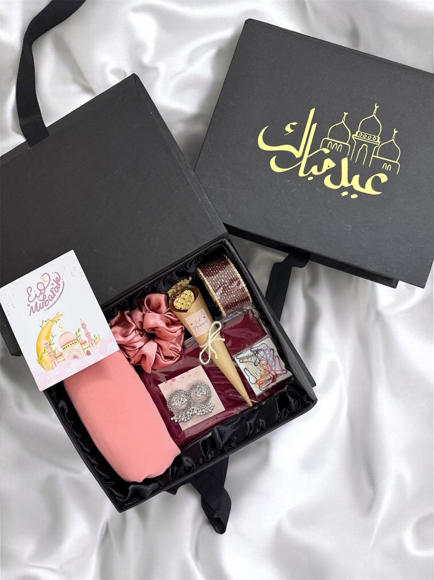Luxury Eid Mubarak Box (Black)