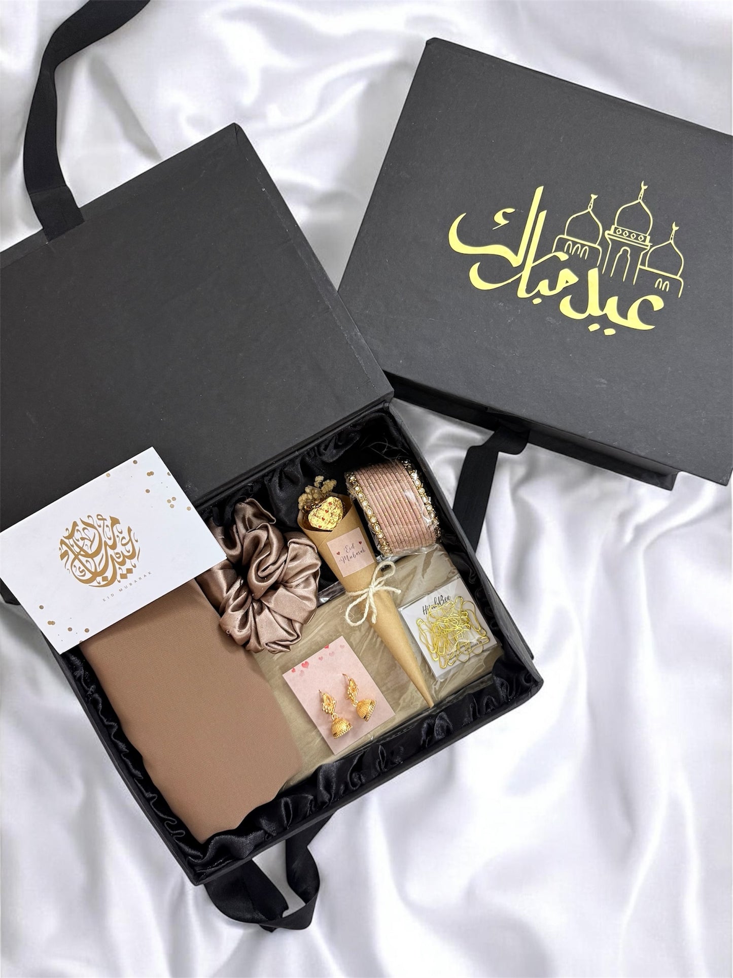Luxury Eid Mubarak Box (Black)