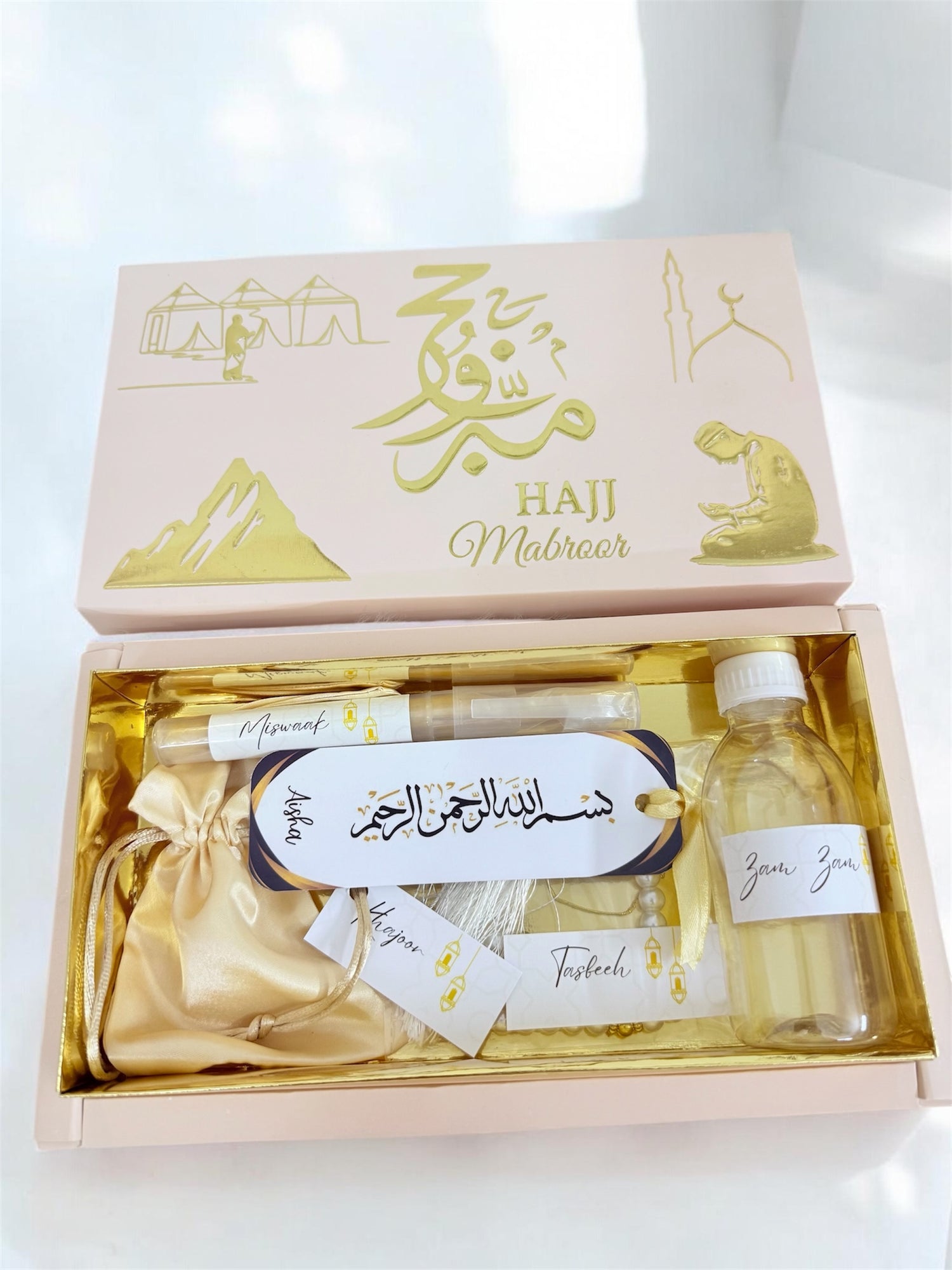 Haj Box Premium Hajj Tabarruk box – HijabBee.pk