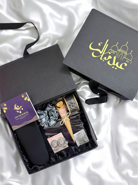 Luxury Eid Mubarak Box (Black)