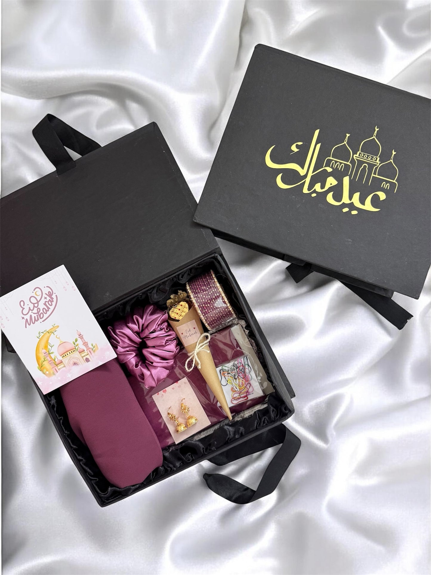 Luxury Eid Mubarak Box (Black)