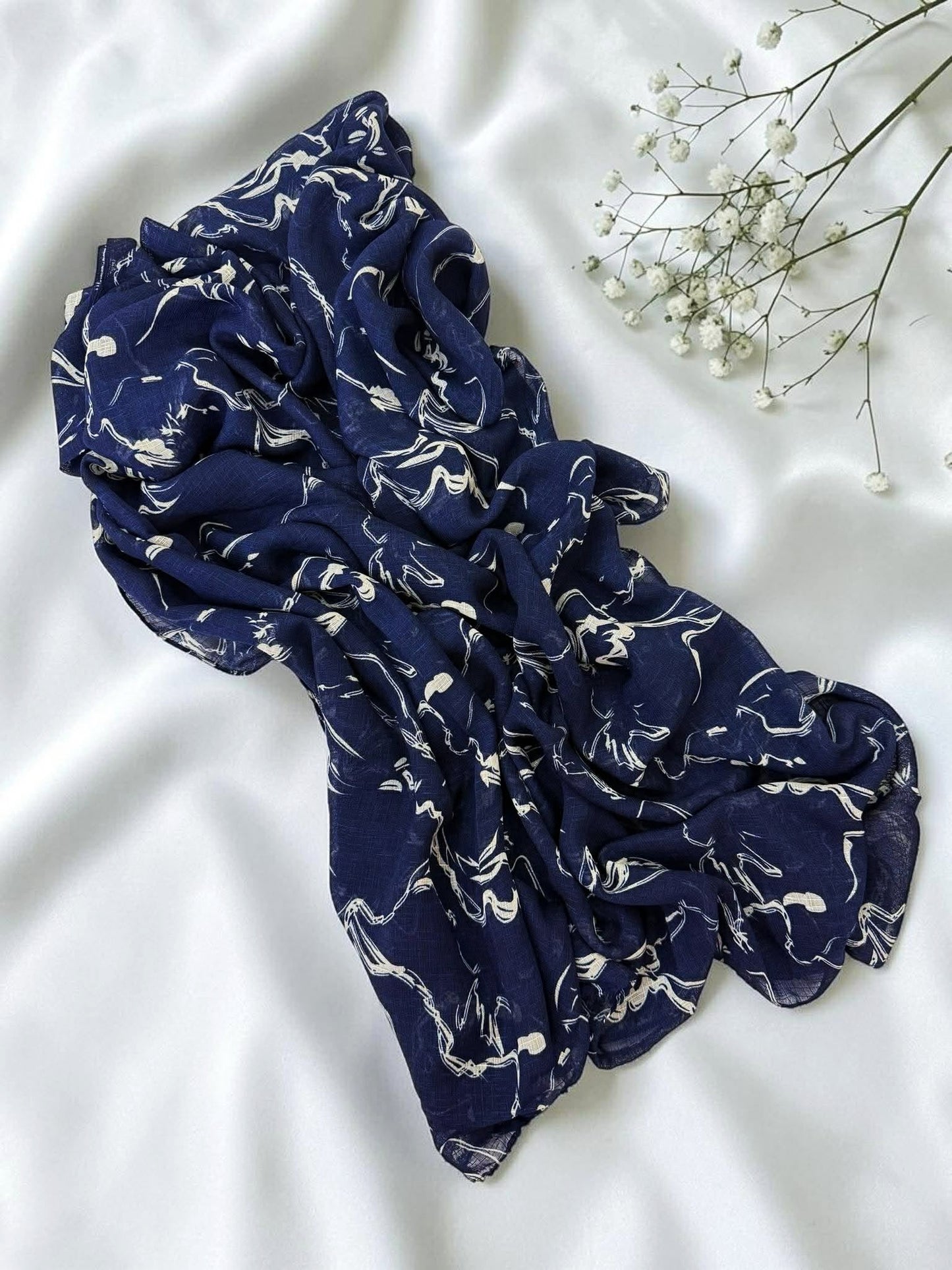 Abstract - Navy blue