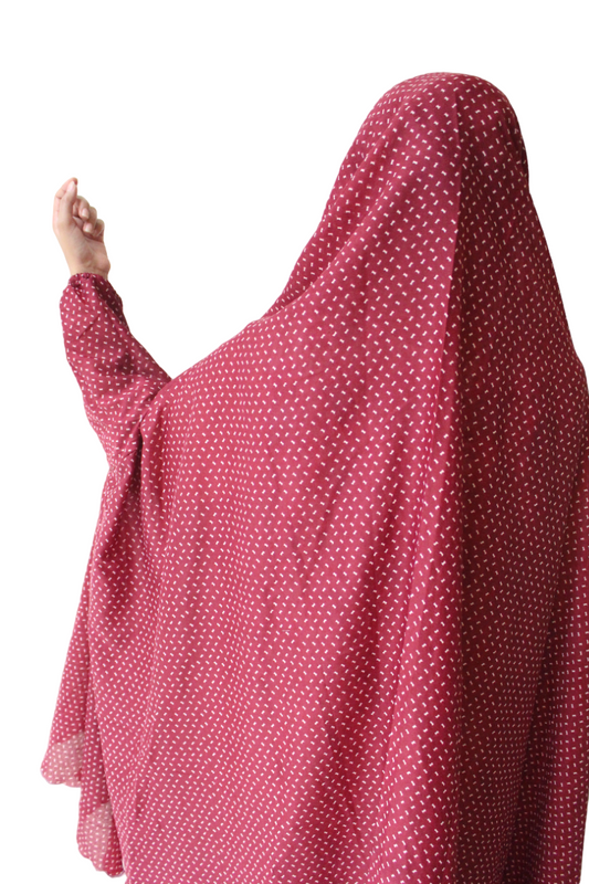 NAMAZ CHADAR - AYRA (MAROON)