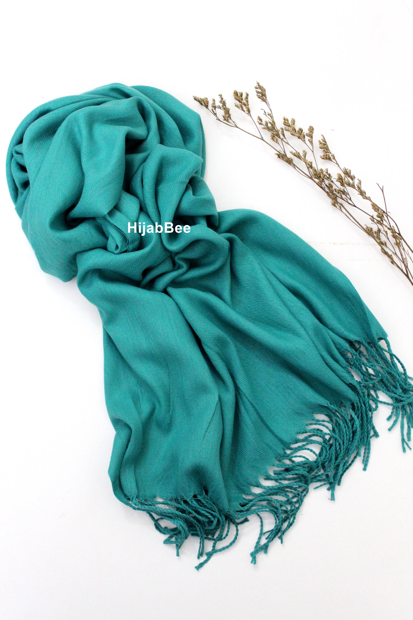 WINTER CASHMERE - TEAL GREEN