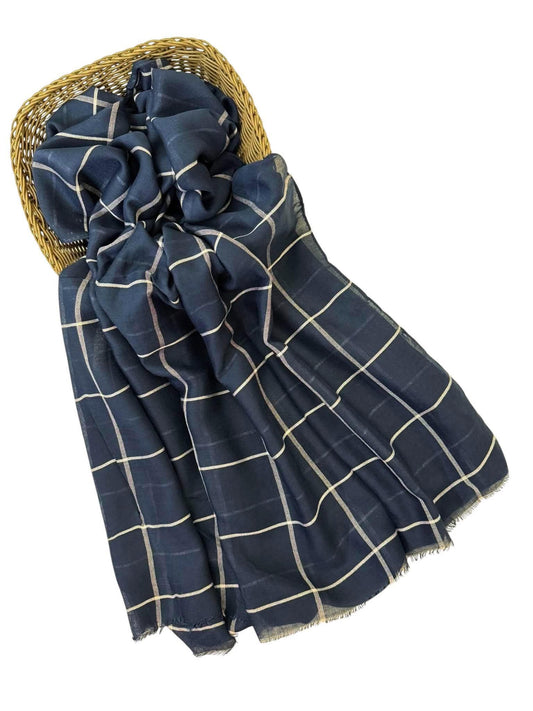 Checks - Navy blue
