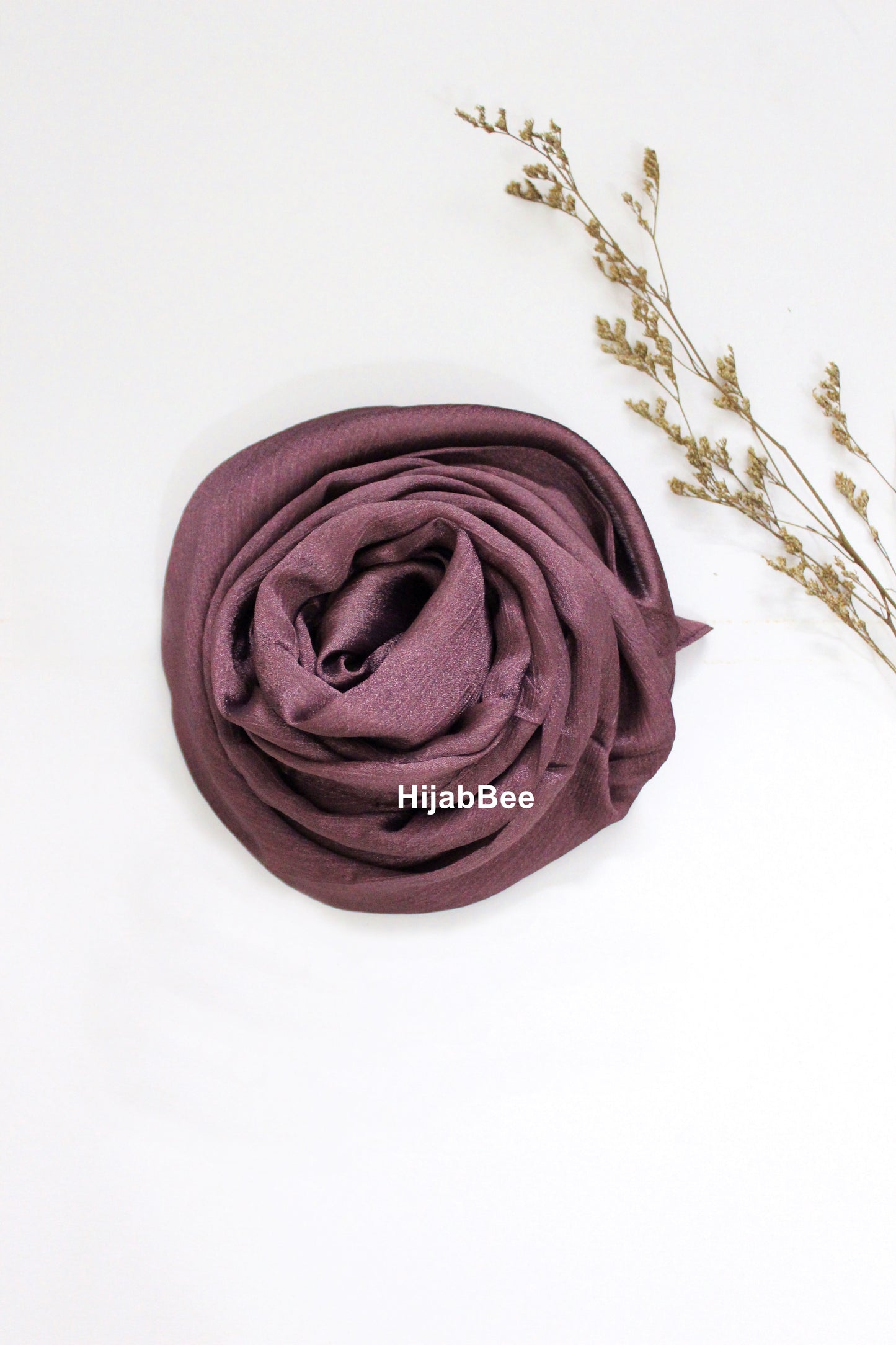 CRINKLE SILK - ROYAL PURPLE