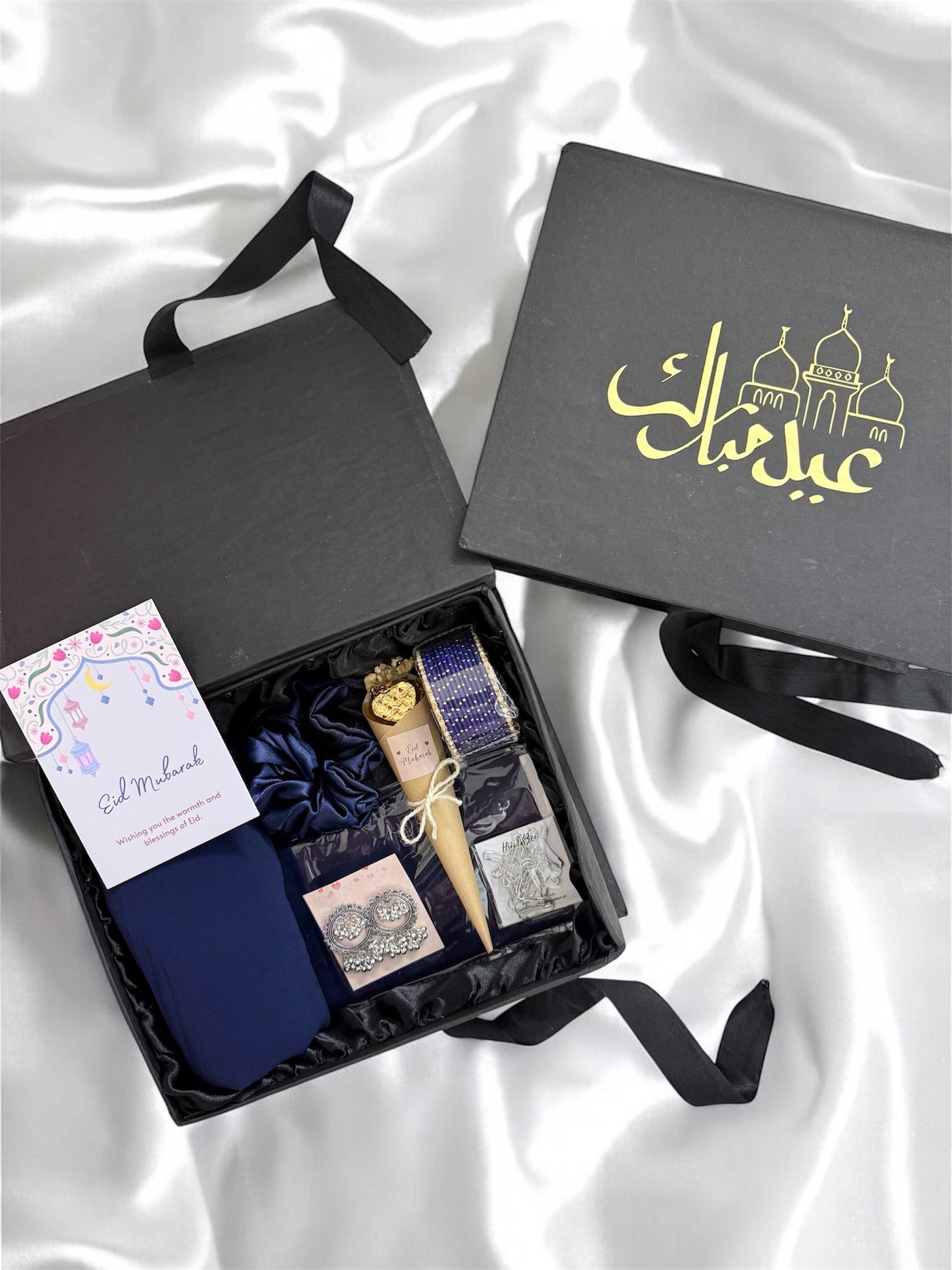 Luxury Eid Mubarak Box (Black)