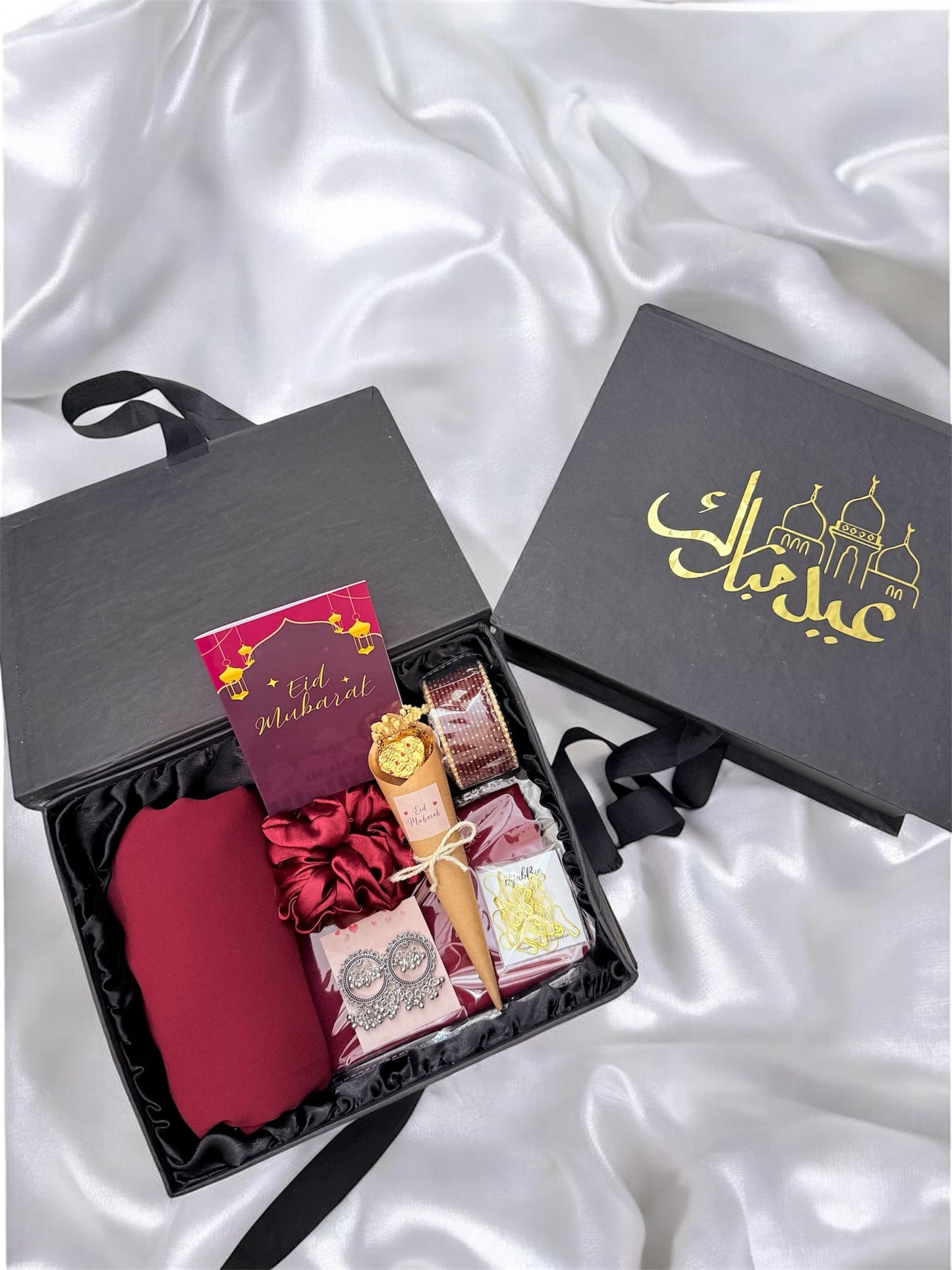 Luxury Eid Mubarak Box (Black)