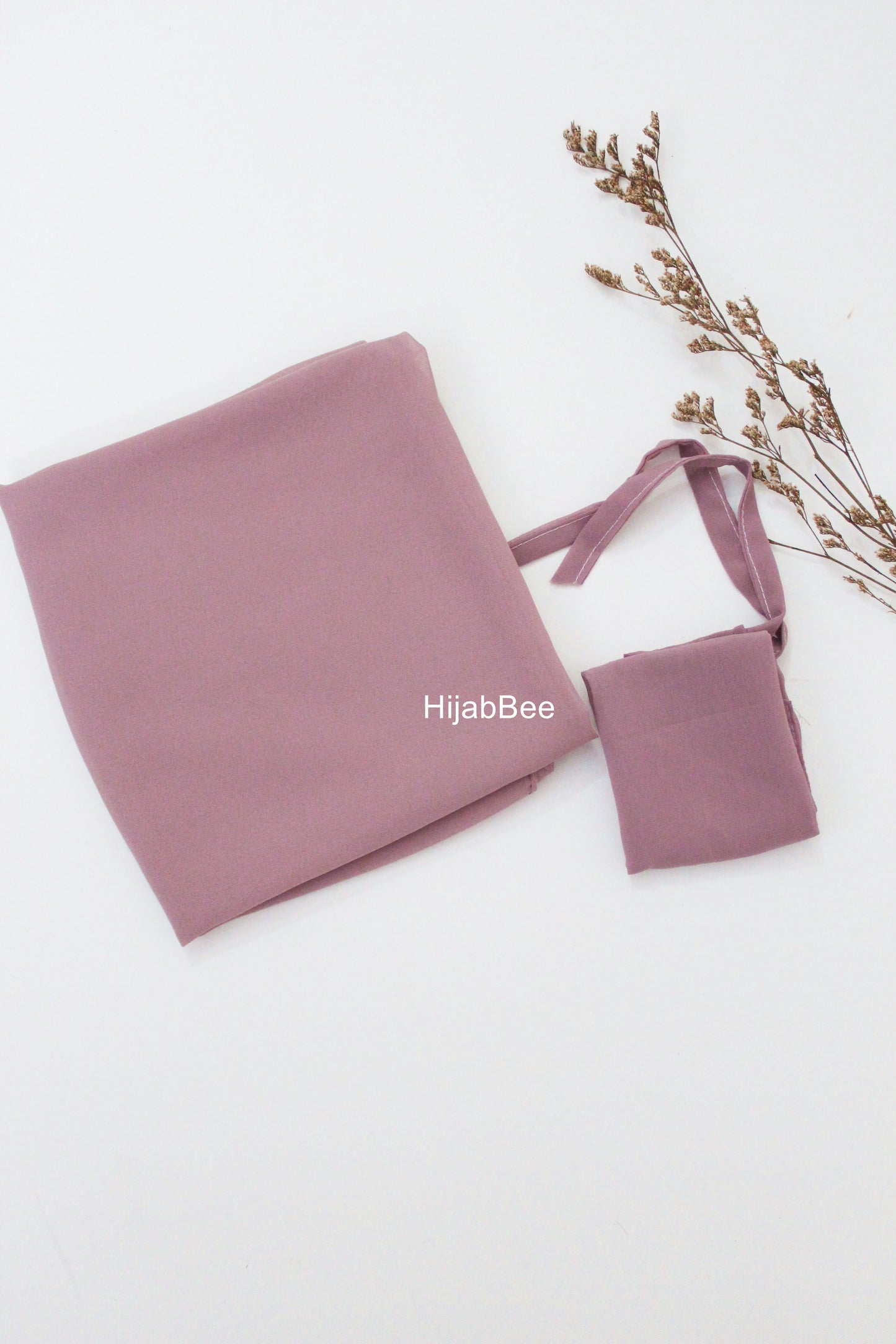 Hijab + Niqab set - Mauve