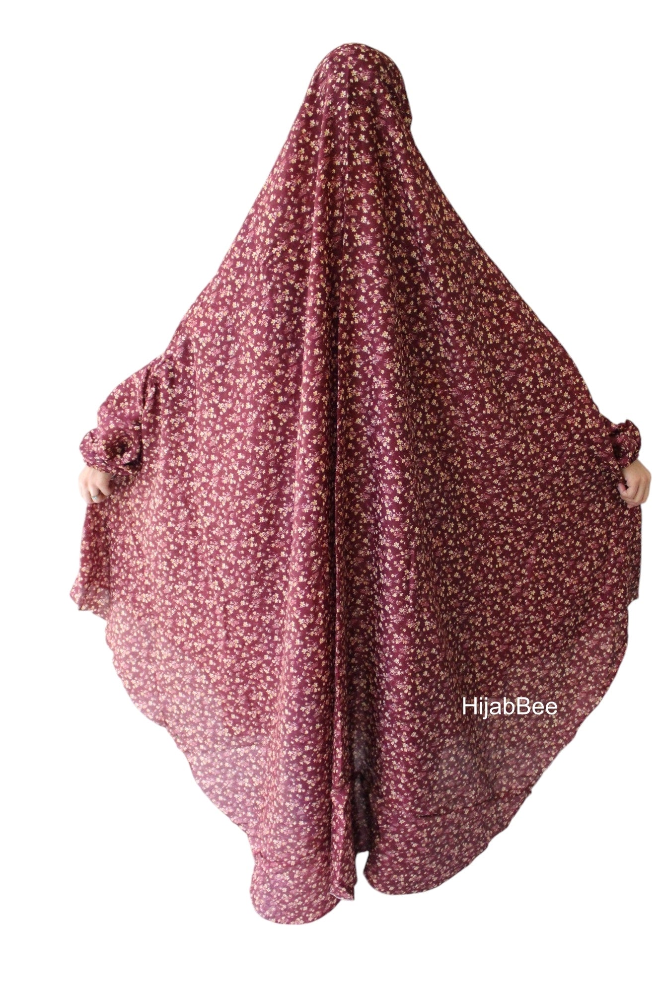 NAMAZ CHADAR - HOOR (MAROON)
