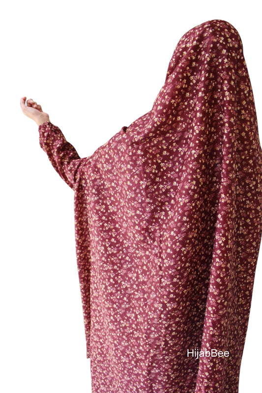 NAMAZ CHADAR - HOOR (MAROON)