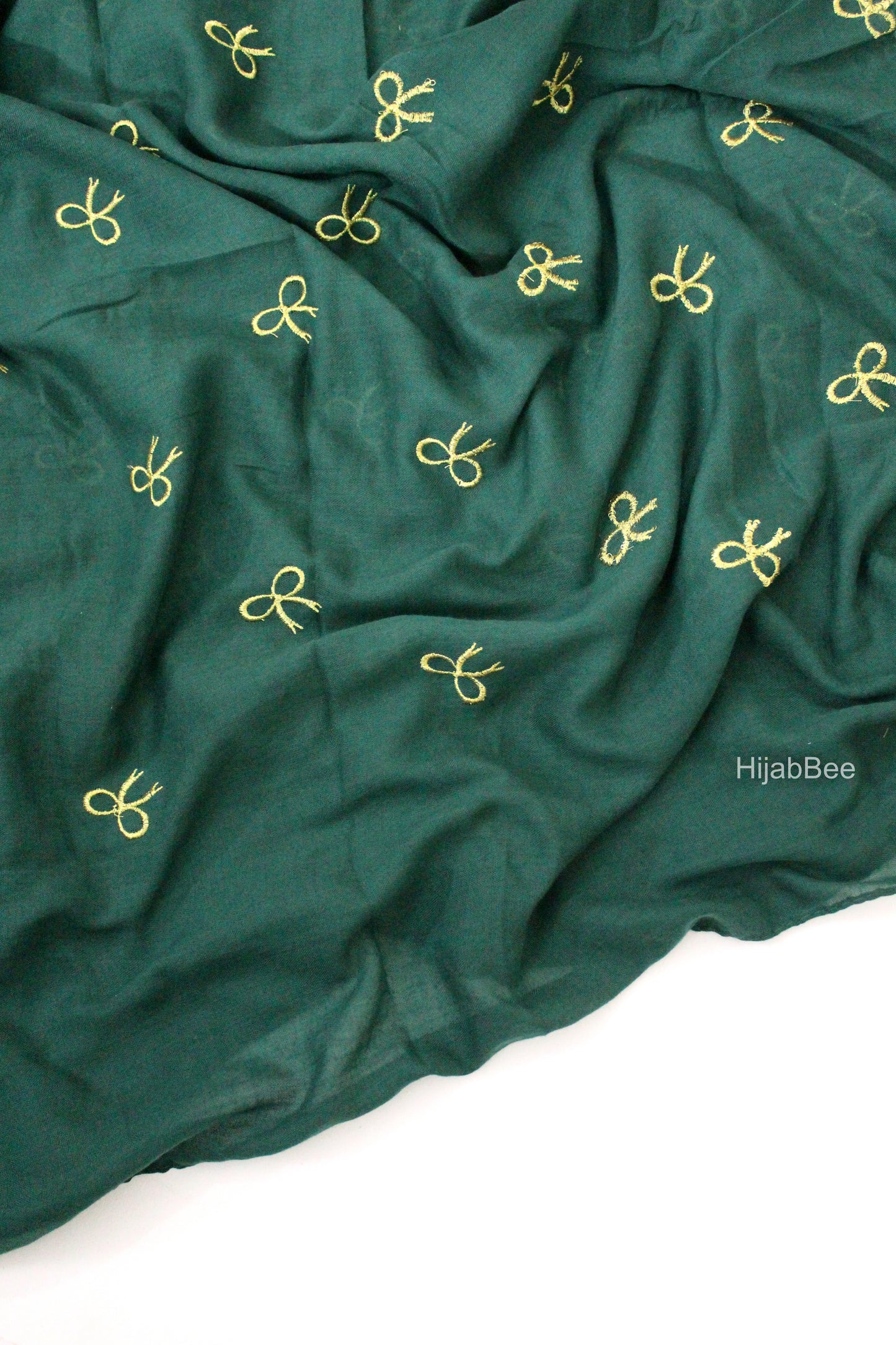 Little bows - Dark green