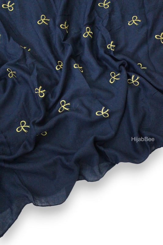Little bows - Navy blue