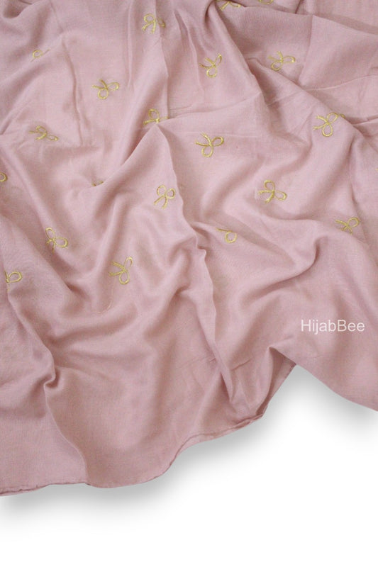 Little bows - Nude pink