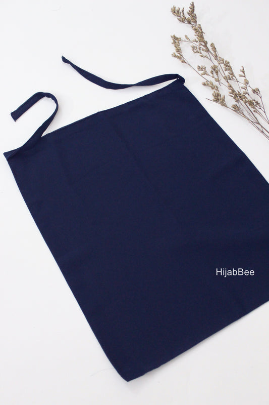 Tie back niqab - Navy Blue