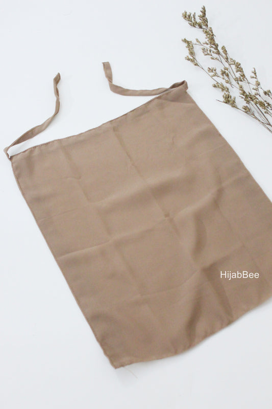Tie back niqab - Rose beige