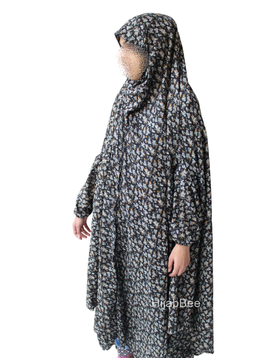 NAMAZ CHADAR - NOOR (CHARCOAL)