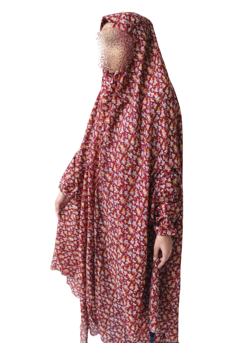 NAMAZ CHADAR - NOOR (MAROON)