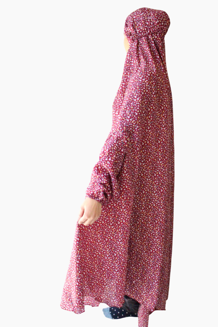 NAMAZ CHADAR - REHMA (MAROON)