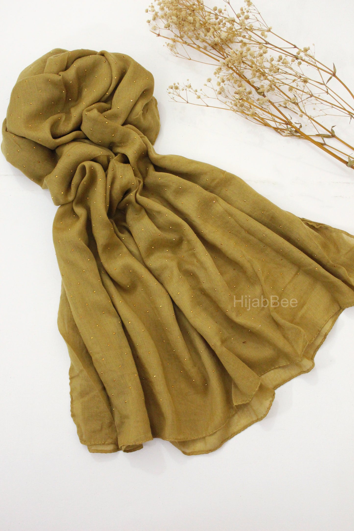 RHINESTONES - CARAMEL