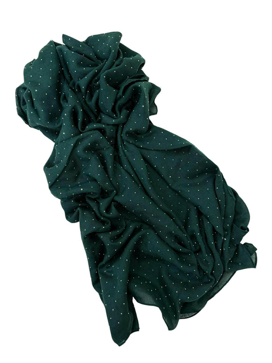 Silver stones - Dark green