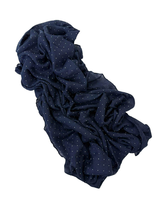 Silver stones - Navy Blue