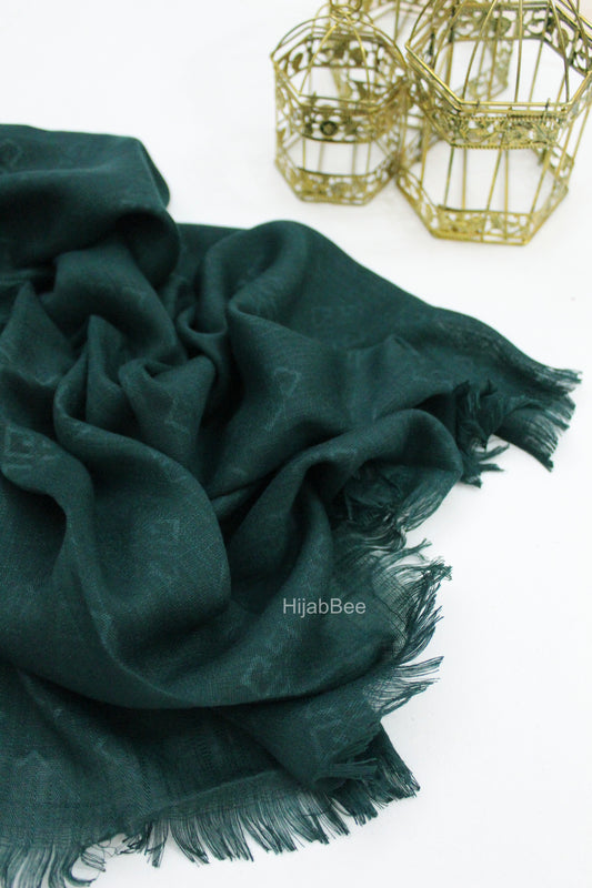 TEXTURED TURKISH - DARK GREEN