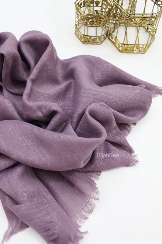 TEXTURED TURKISH - DUSTY PURPLE