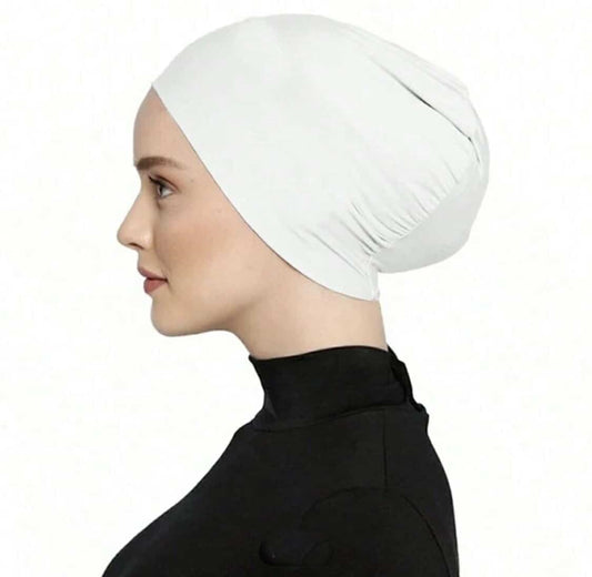 TURBAN CAP - WHITE