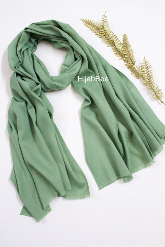 WINTER TURKISH HIJAB - EMERALD