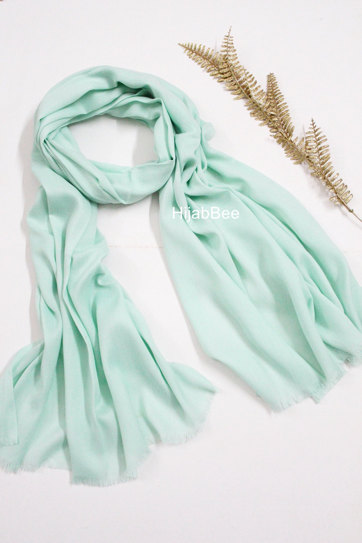 WINTER TURKISH HIJAB - MINT