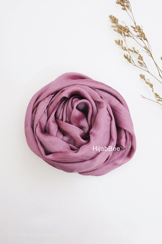 CRINKLE SILK - LILAC