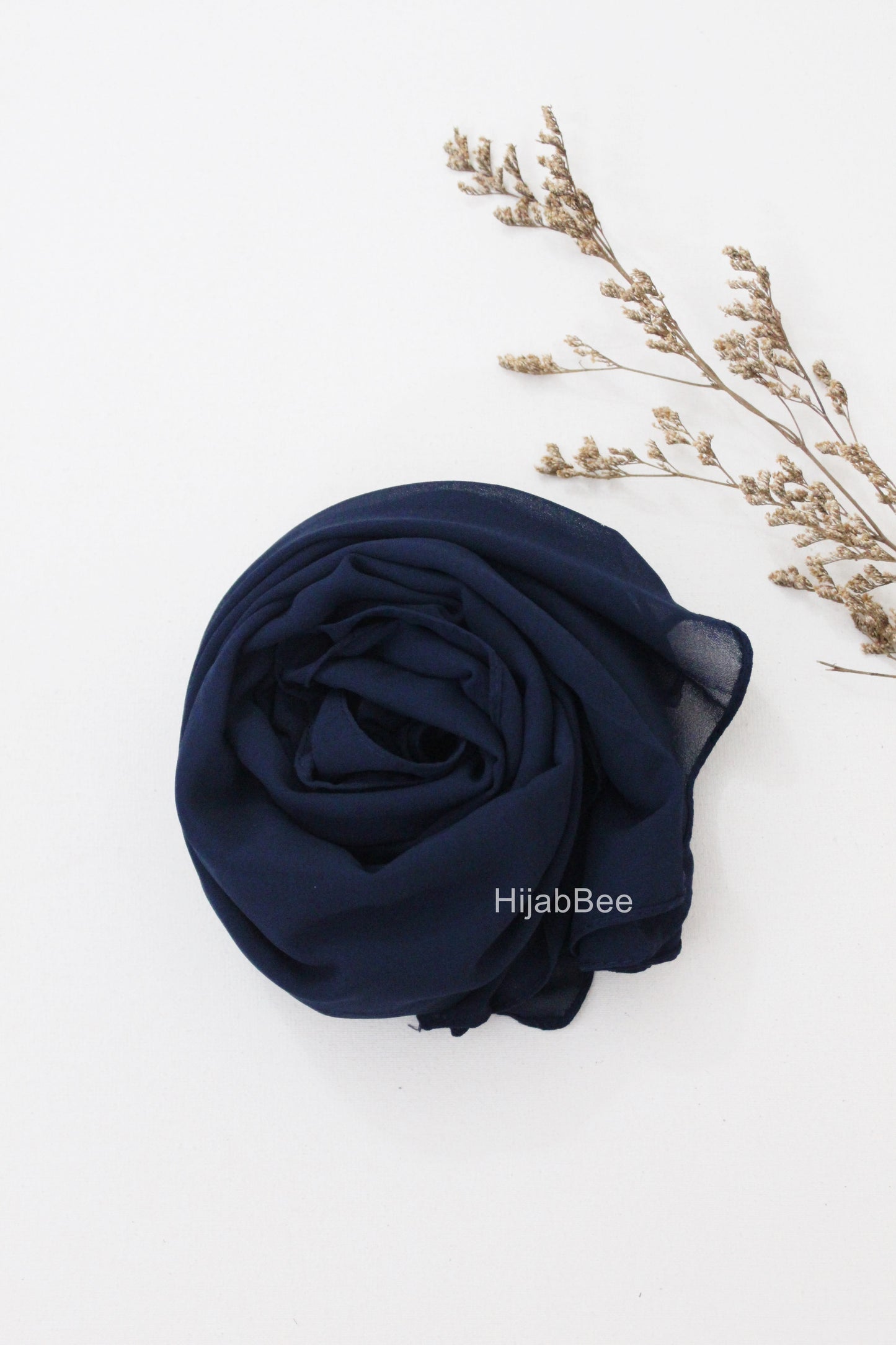 GEORGETTE - NAVY BLUE