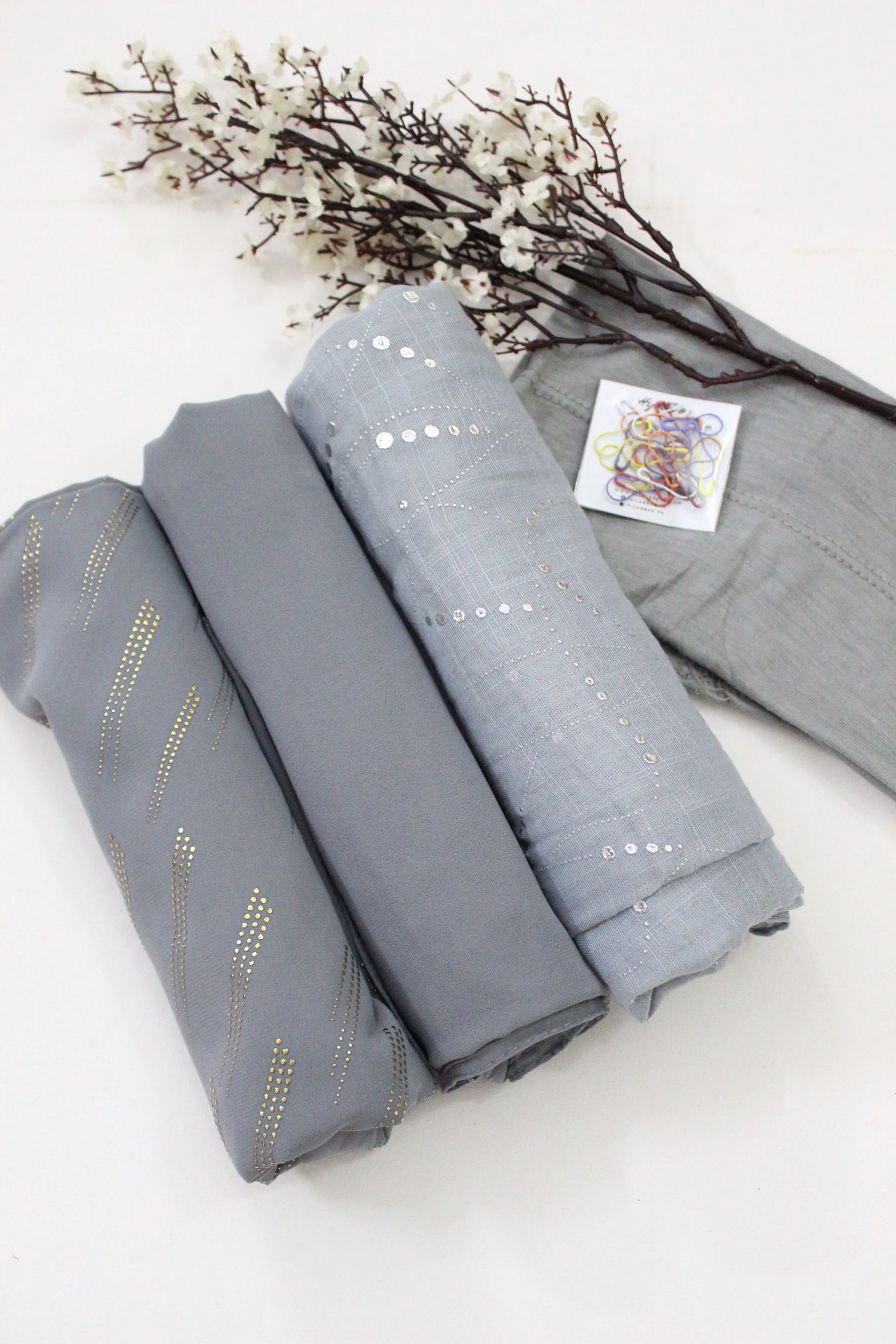 GREY HIJAB BUNDLE