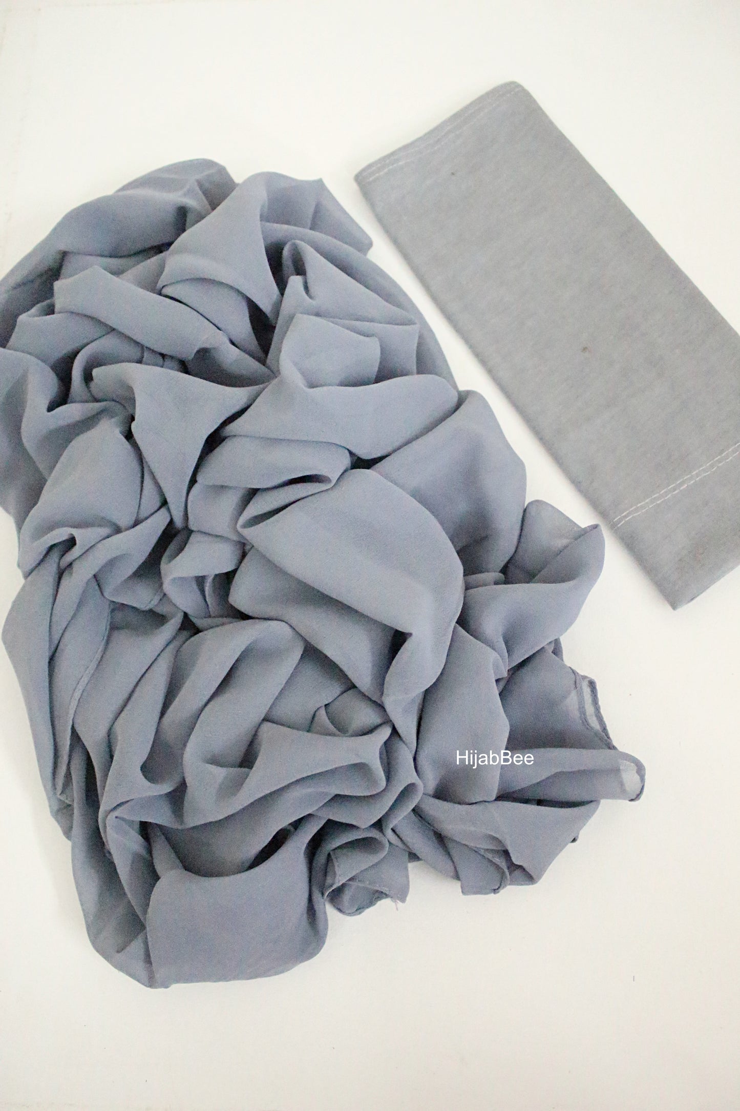 Hijab + Cap set - Grey