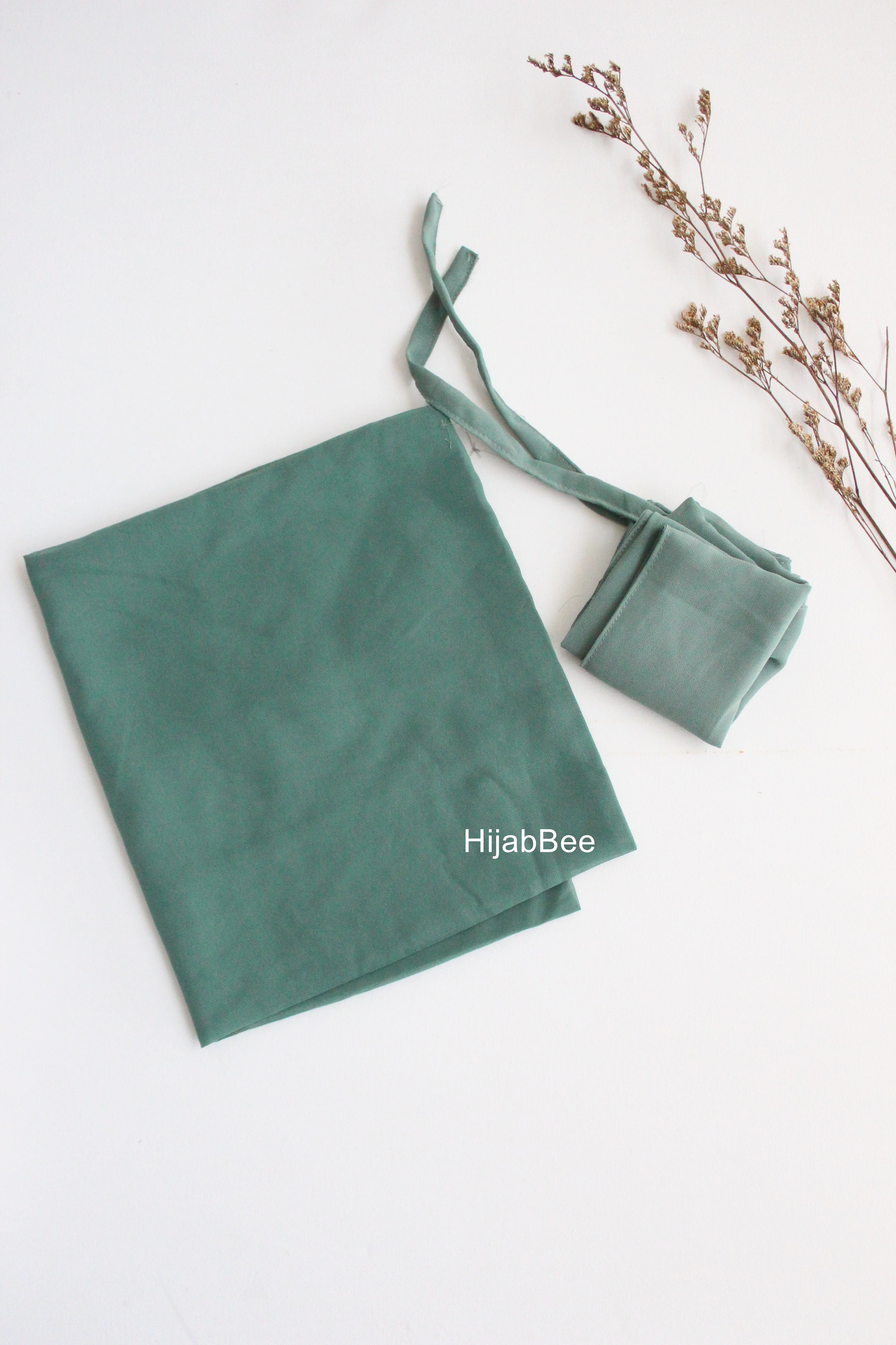 Hijab + Niqab set - Peacock – HijabBee.pk