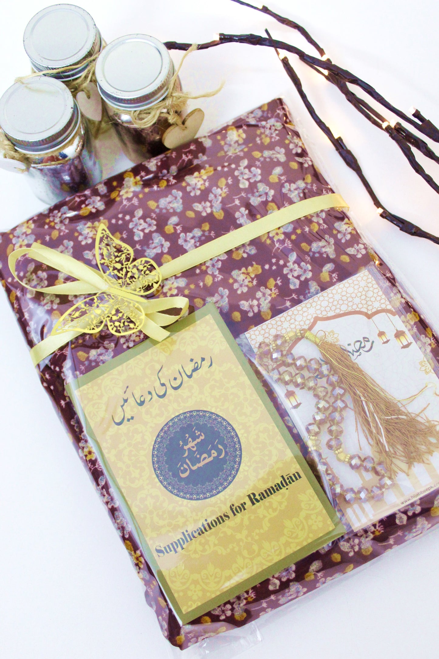 NAMAZ CHADAR - CRYSTAL TASBEEH BUNDLE