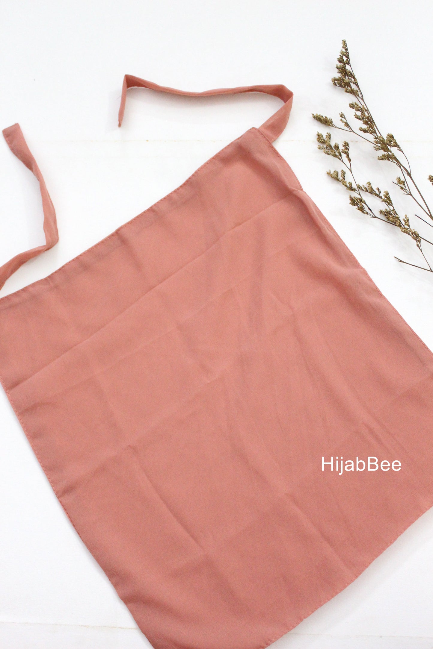 Tie back niqab - Rose