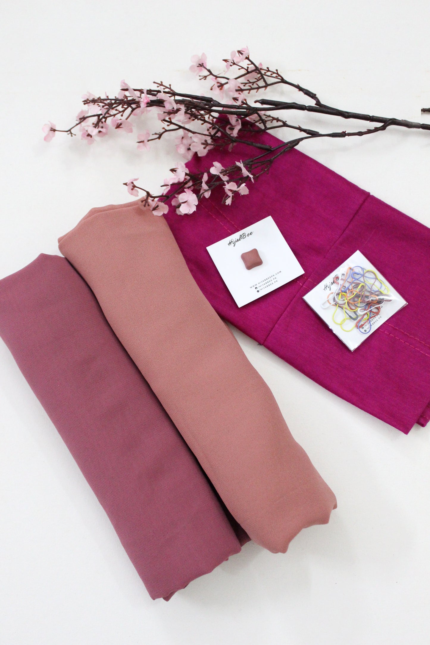 PINK HIJAB BUNDLE